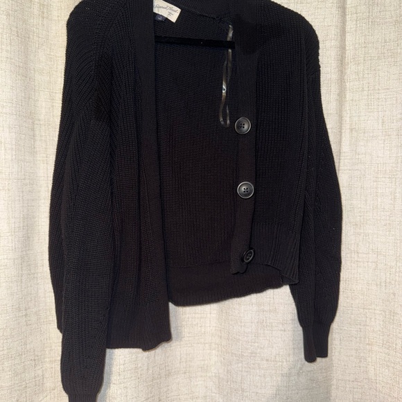 Universal Thread Black Cardigan Sweater - Picture 1 of 2